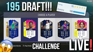 LIVE DRAFT! ? PŘEKONÁM SVĚTOVÝ REKORD?! | FIFA 18 CZ/SK