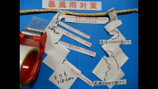 鳥居用「防水しめ縄」雨・風・に強い　ラミネート加工した半紙の紙垂を使用　熱海市和田木神社