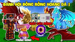 MINECRAFT LUYỆN RỒNG TẬP 15 | CHẾ TẠO MẮT CỦA RỒNG, ĐÁNH HỘI ĐỒNG RỒNG HOANG DÃ DƯỚI HANG VÀ CÁI KẾT