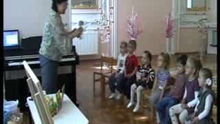 Открытое музыкальное занятие в детском саду