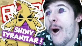 GETTING SHINY TYRANITAR!!! Part 1 / Roblox Pokemon Brick Bronze / RussoPlays