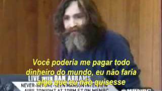 Charles Manson speaks at San Quentin (legendas português)