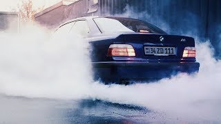 Bmw 328 e36 - POV rainy street drift