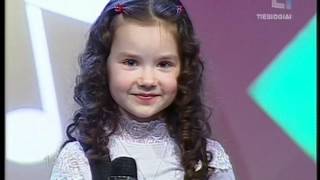 SAULĖ IMBRASAITĖ- Kurmiai (Dainų Dainelė 2012)