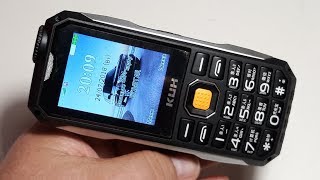 Военный телефон Land Rover KUN T998 K15. Посылка из Китая