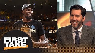 Will Cain: Kevin Durant era will begin Game 1 of 2018 NBA Finals | First Take | ESPN