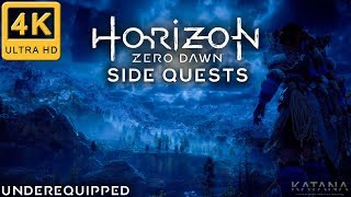 Horizon Zero Dawn Side Quest Walkthrough | Very Hard No Damage | Underequipped