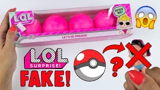 LOL Surprise FAKE dentro le POKEBALL? ORRENDA!
