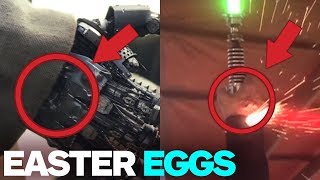 Star Wars: The Last Jedi EASTER EGGS, References and Cameos