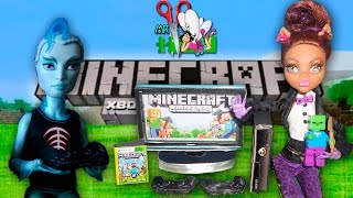 MINEСRAFT X-BOX 360 /ИГРОВАЯ ПРИСТАВКА для кукол Monster High, Barbie / Muza Rukodeliya ?