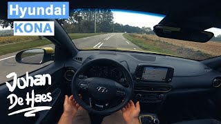 Hyundai KONA 1.6T-GDI 177 hp POV test drive