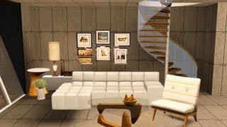 Sims 3 - Modern tropical mansion - new version (without lag) 1080p