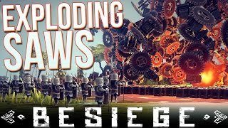 Besiege Alpha Sandbox Gameplay - Best Vehicle Designs - Contraptions