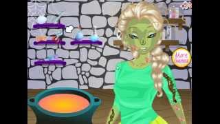 Elsa Zombie Malediction (Холодное сердце: Эльза стала зомби) - прохождение игры