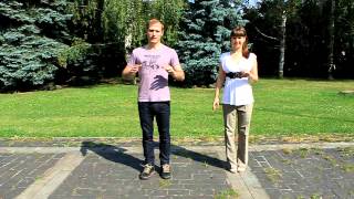 Salsa lesson №1. Basic steps