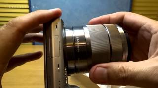 Sony NEX 5N unboxing