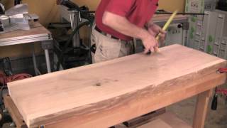 Build a Slab-Topped Sofa Table Using Loose Tenon Joinery
