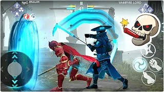 Bad Okada Challenges The Vampire Lord | Shadow Fight 3 Creepy Party