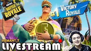 FORTNITE (Hindi) "My 10th Squad Win" PS4 Pro Gameplay (HT_T Live)