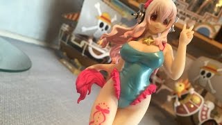FuRyu Super Sonico Unicorn Version Anime Figure Unboxing & Review!