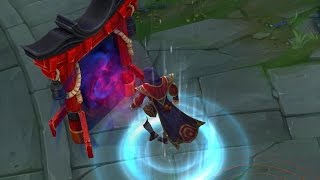 Blood Moon Twisted Fate Recall Update (League of Legends)