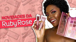 MAKE COM LANÇAMENTOS RUBY ROSE - LINHA FEELS | Por Kenya Borges