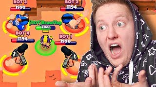 ИГРАЮ ПРОТИВ БОТОВ НА *ПРОКЛЯТОМ* АККАУНТЕ СИЛА 1 В BRAWL STARS ?