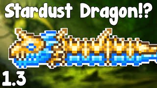 Terraria 1.3 - Stardust Dragon Staff , ULTIMATE SUMMON! - Terraria 1.3 Guide GullofDoom