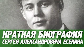 Биография Есенина Сергея Александровича. Краткая.