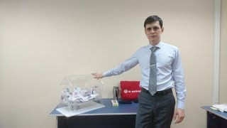 (Флешки) Розыгрыш призов на стенде Битрикс24 в AlmatyArena Synergy Global Forum.
