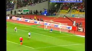 2004 (December 19) South Korea 3-Germany 1 (Friendly)