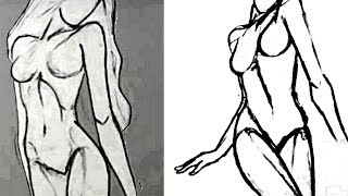 Как нарисовать ТЕЛО ЧЕЛОВЕКА КАРАНДАШОМ ЧАСТЬ. 2! Учимся рисовать ТЕЛО ЧЕЛОВЕКА Простым Карандашом!