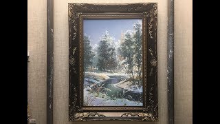 Художник - композитор: Юшкевич Виктор Николаевич. Мастер-класс пишем " Зимний этюд "