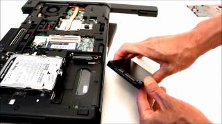 Upgrade hard drive of a HP Probook 6465b, 6475b, 6560b with a SSD (replace 642774-001)