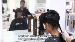 Lissage brésilien Coffee Premium HONMA - démonstration
