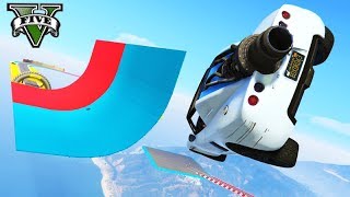 GTA V Online: O FLIP COM DRIFT com o CARRO FOGUETE!!! ÉPICO