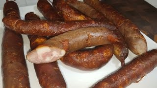 ДОМАШНЯЯ КОПЧЁНАЯ КОЛБАСА