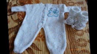 30 модных вязаных идей для новорожденных   Костюмчики и комбинезоны