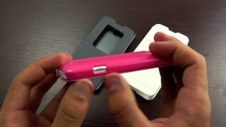 Обзор: Оригинальный Чехол-Книжка "Nillkin" для LG Optimus L90 D405/D410 Dual (серия Sparkle)