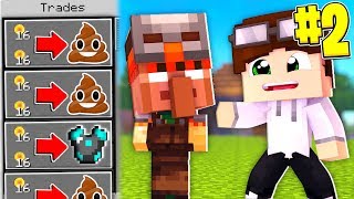 ЖИТЕЛЬ КИНУЛ МЕНЯ НА ДЕНЬГИ! ВЫЖИВАНИЕ С ТОРГОВЛЕЙ #2! МАЙНКРАФТ