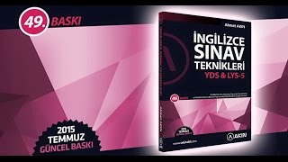 İNGİLİZCE SINAV TEKNİKLERİ 49 BASKI, Neler Yeni, Ahmet AKIN
