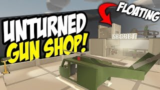 SECRET SKY SHOP - Unturned Gun Store | Shop Roleplay!
