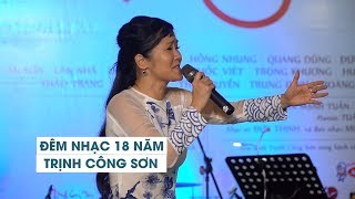 Hồng Nhung hát 'Một cõi đi về', cả Đường sách nghe đắm đuối trong ngày tưởng nhớ Trịnh Công Sơn