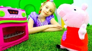 София Прекрасная - Свинка Пеппа печет пирожные - Игрушки для детей