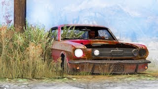 НАШЕЛ РЖАВЫЙ МУСТАНГ - ГТА 5 РЕАЛЬНАЯ ЖИЗНЬ - МОДЫ GTA 5