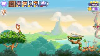 Angry Birds Stella - Level 46 - 3 Stars Walkthrough
