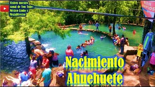 Nacimiento de agua en el Ahuehuete de Chalma