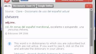 Definición de chévere