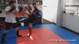 Andre Fili variation of the Peter Aerts kick