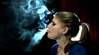 girl smoking talking about smoke history - thegirlsmoking